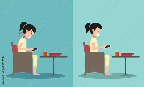 Best and worst positions for playing smart phone
