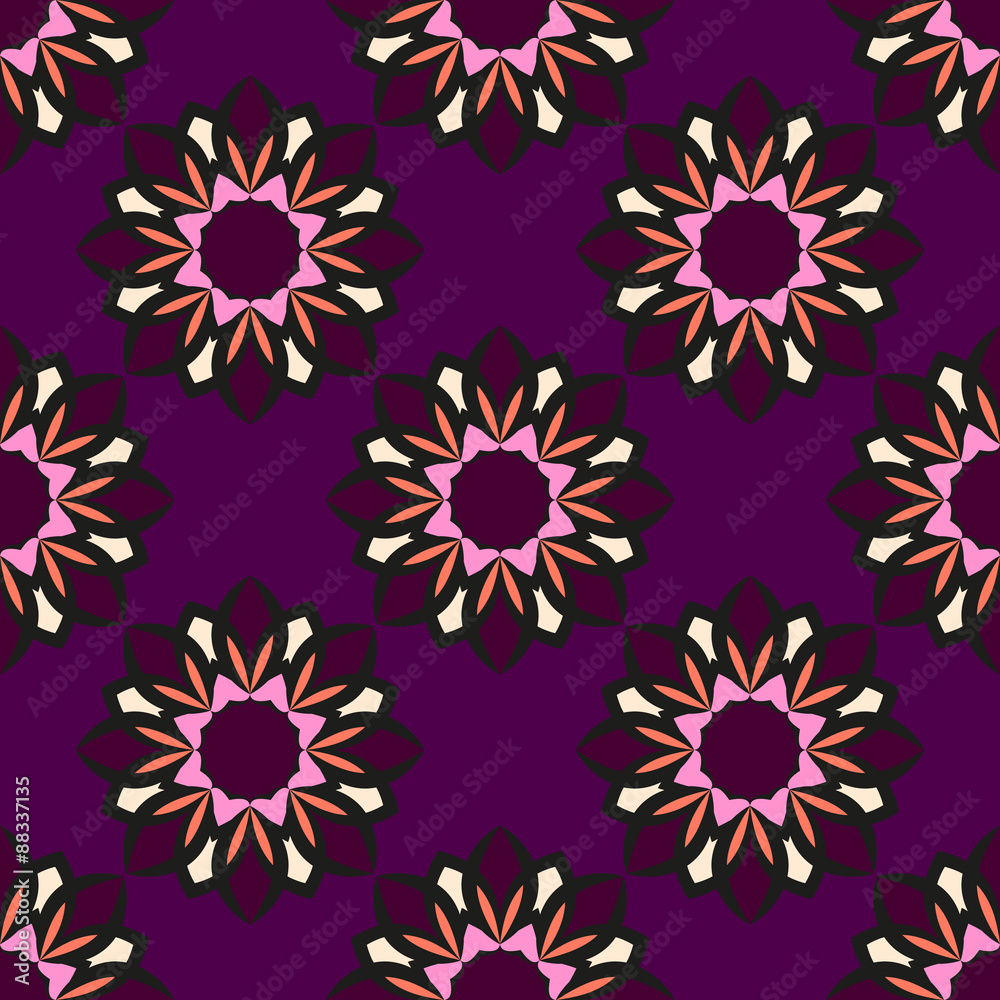 Vector illustration. Seamless geometric pattern
