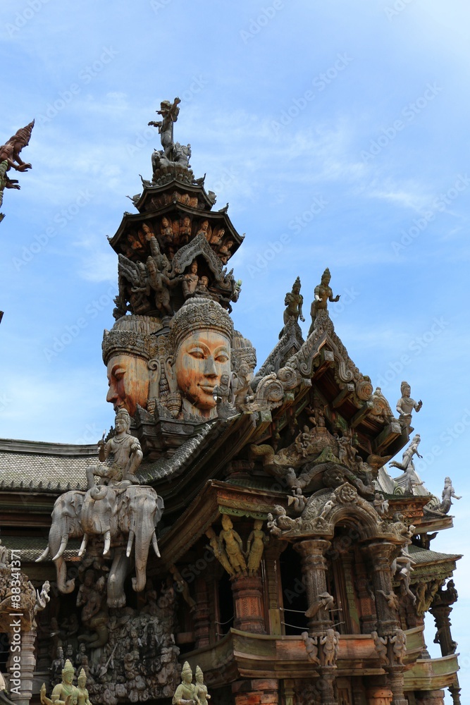 The Sanctuary of Truth in Pattaya city