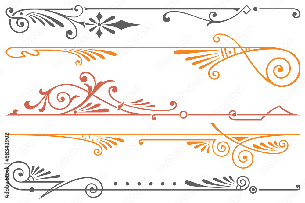 Vector headpieces for the design of advertisements, flayer, web, Vector headpieces for the design of advertisements, flayer, web,