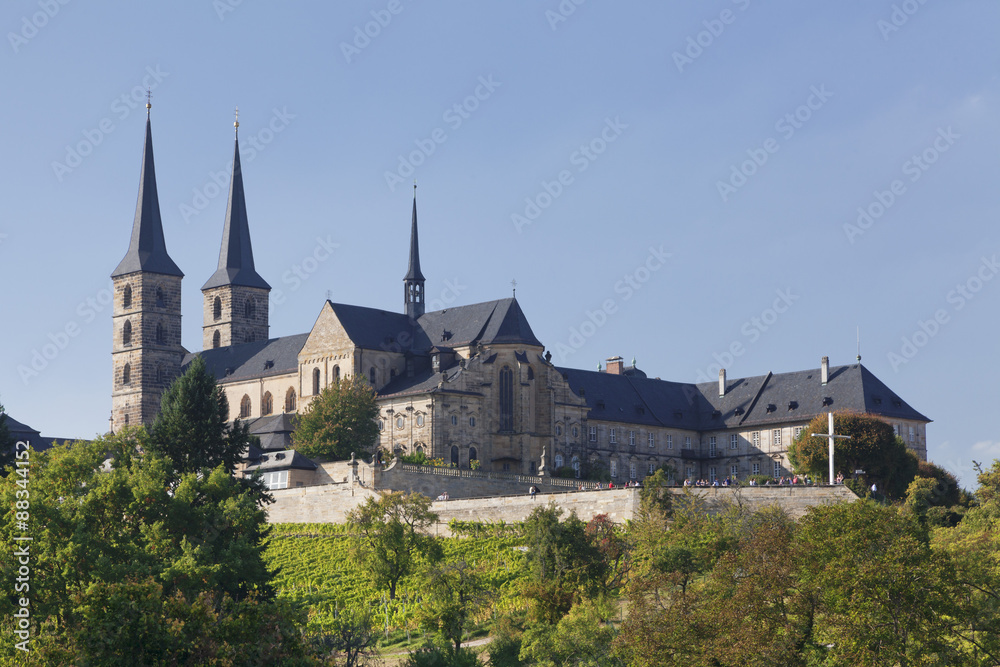 Kloster Michaelsberg Monastery, Bamberg, Franconia, Bavaria, Germany Kloster Michaelsberg Monastery, Bamberg, Franconia, Bavaria, Germany