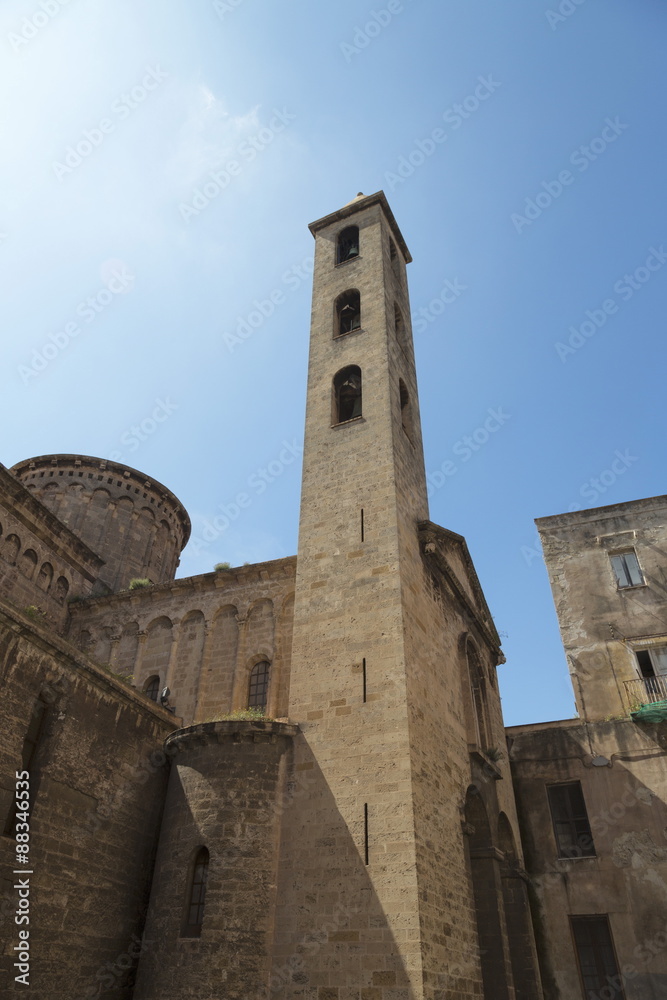 Campanile of Cattedrale di San Cataldo in Taranto, Puglia Campanile of Cattedrale di San Cataldo in Taranto, Puglia