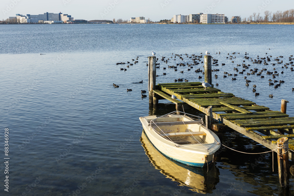 Am Binnensee  in Heiligehafen an der Ostsee, Deutschland