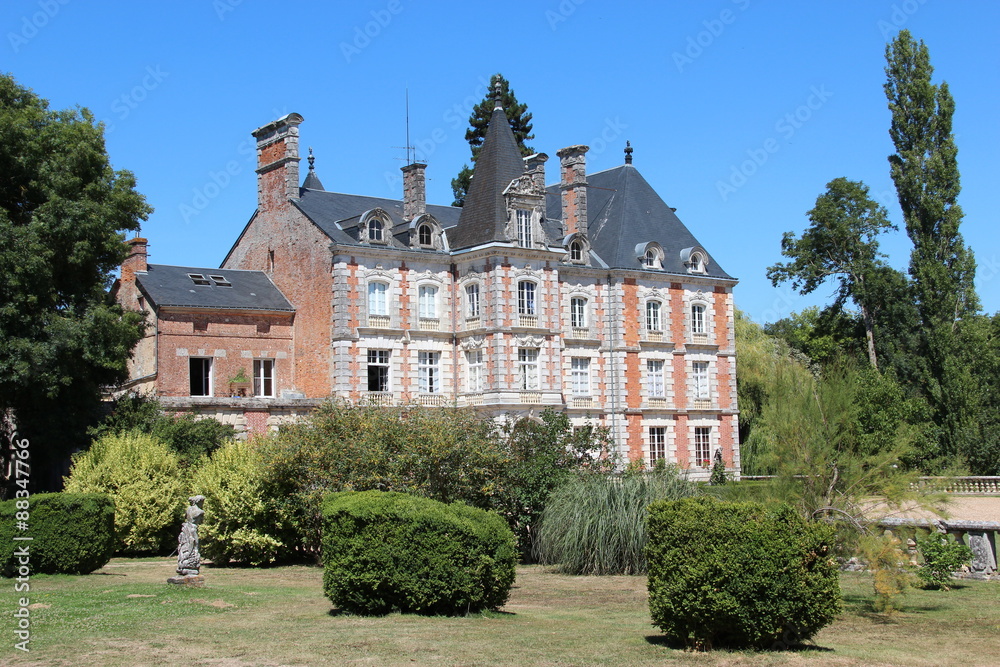 Château de Rocheux : Fréteval