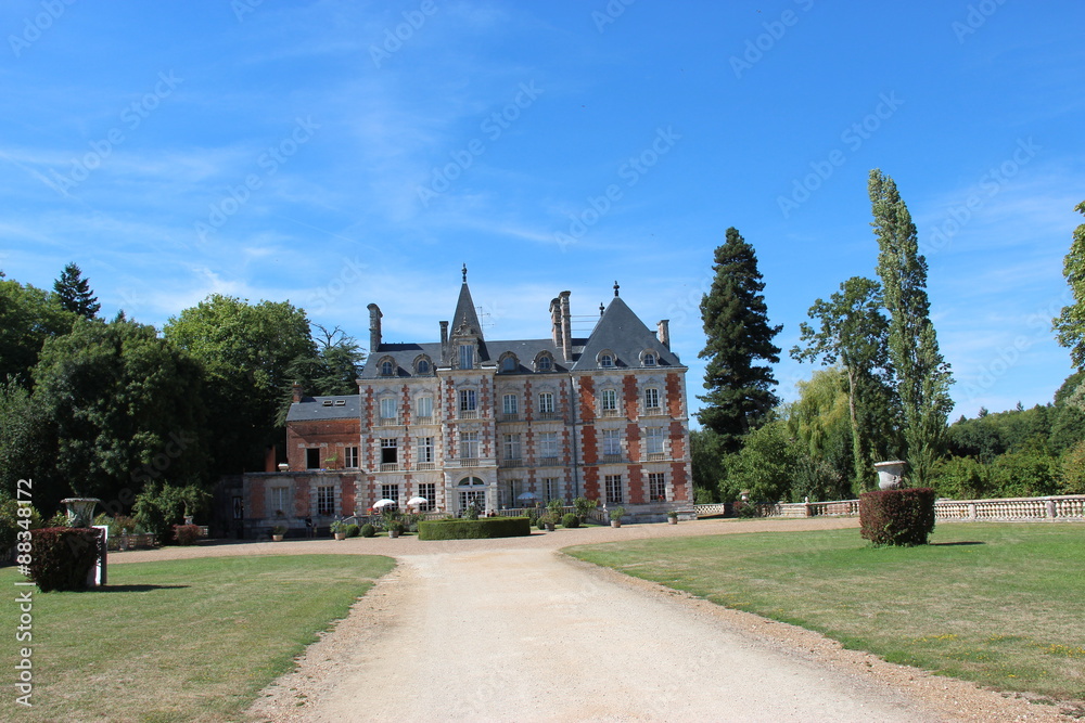 Château de Rocheux : Fréteval