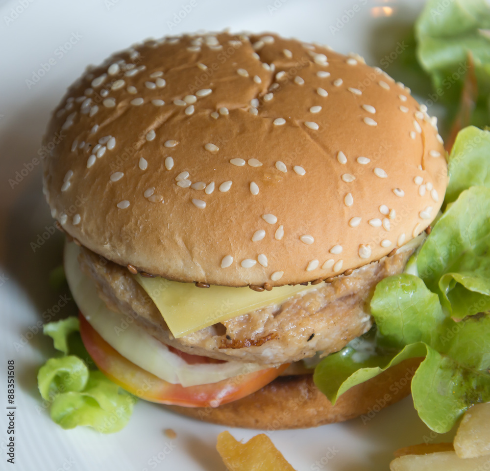 Crispy Chicken Burger