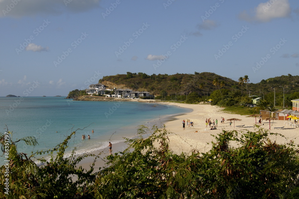 West coast, Antigua, Leeward Islands West coast, Antigua, Leeward Islands