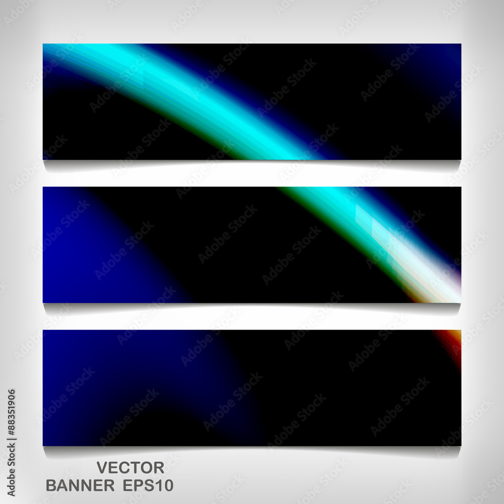 Fototapeta premium Colorful banner for your design 