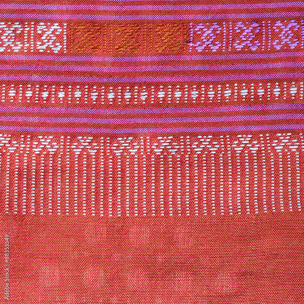 Thai silk fabric pattern Thai silk fabric pattern