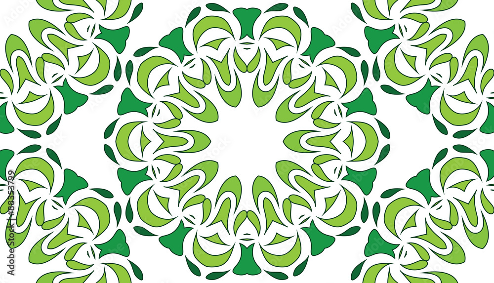 Fototapeta premium Seamless pattern. Vintage decorative elements. Hand drawn background. Islam, Arabic, Indian, ottoman motifs. Perfect for printing on fabric or paper.