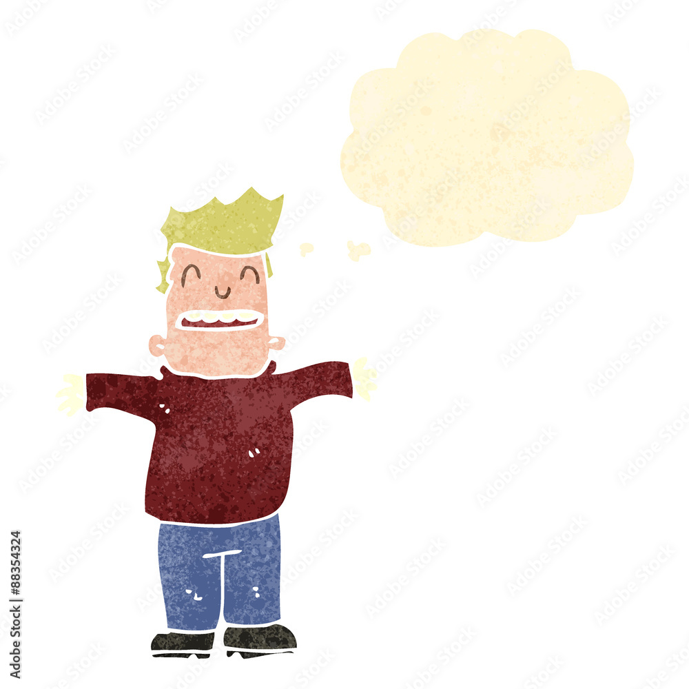 retro cartoon man shrugging shoulders retro cartoon man shrugging shoulders