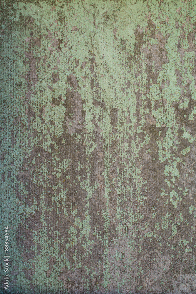 Old concrete with decal Old concrete with decal
