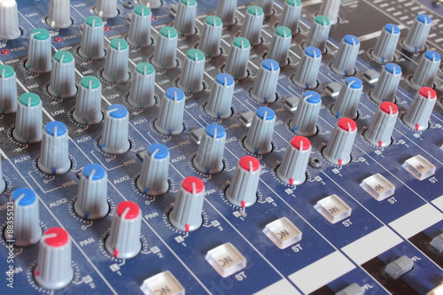 Mixer panel