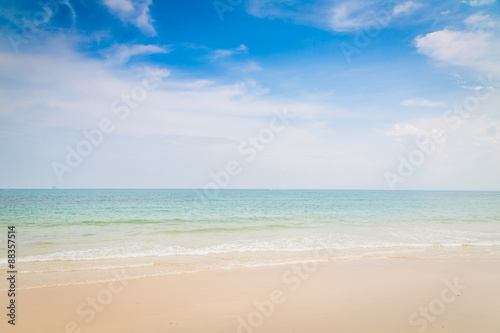 Fototapeta Naklejka Na Ścianę i Meble -  Blue sea and sky
