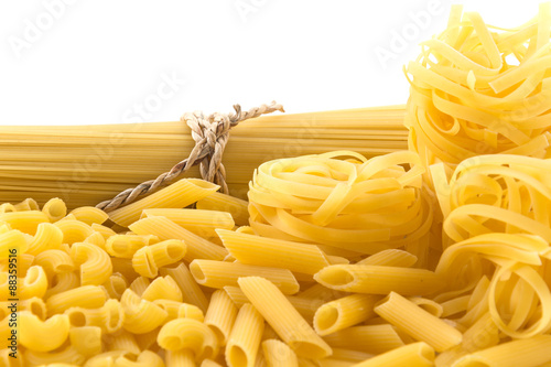 Italian spaghetti pasta dried food