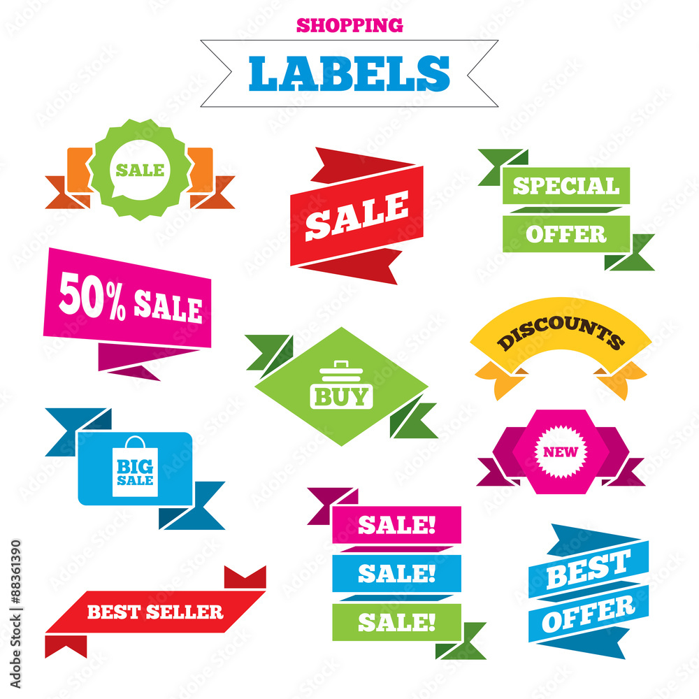 Sale speech bubble icon. Buy cart symbol Sale speech bubble icon. Buy cart symbol