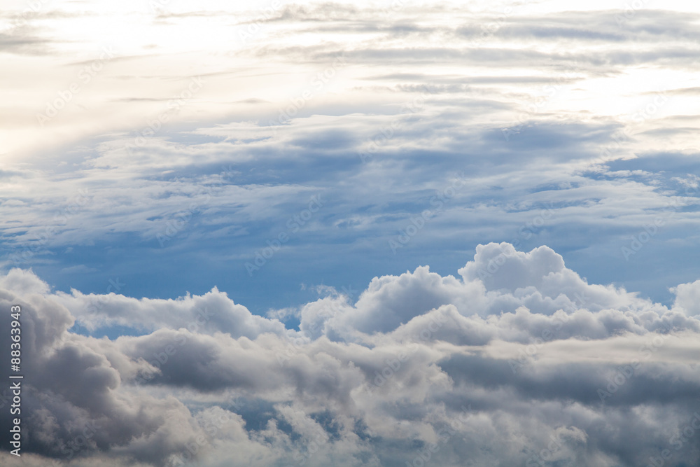 colorful dramatic sky with cloud at sunset colorful dramatic sky with cloud at sunset