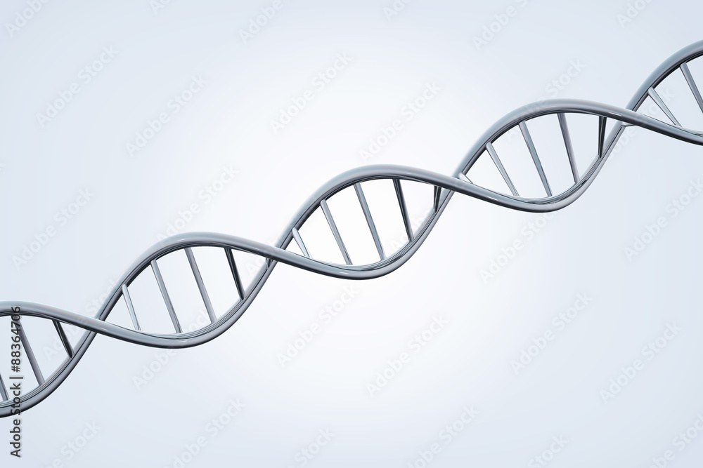 3D DNA helix strand. Medical isolated spiral structure Background. 3D DNA helix strand. Medical isolated spiral structure Background.