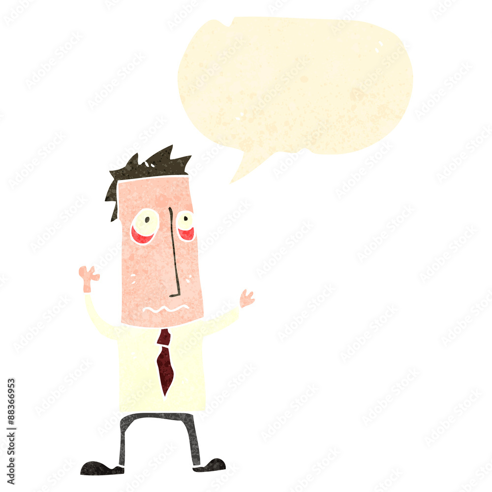 retro cartoon stressed businessman retro cartoon stressed businessman