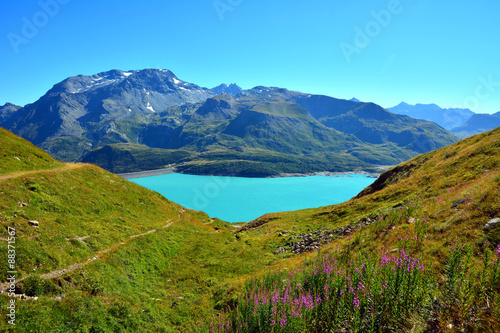 le lac du mont cenis, vallée de la maurienne, © mat