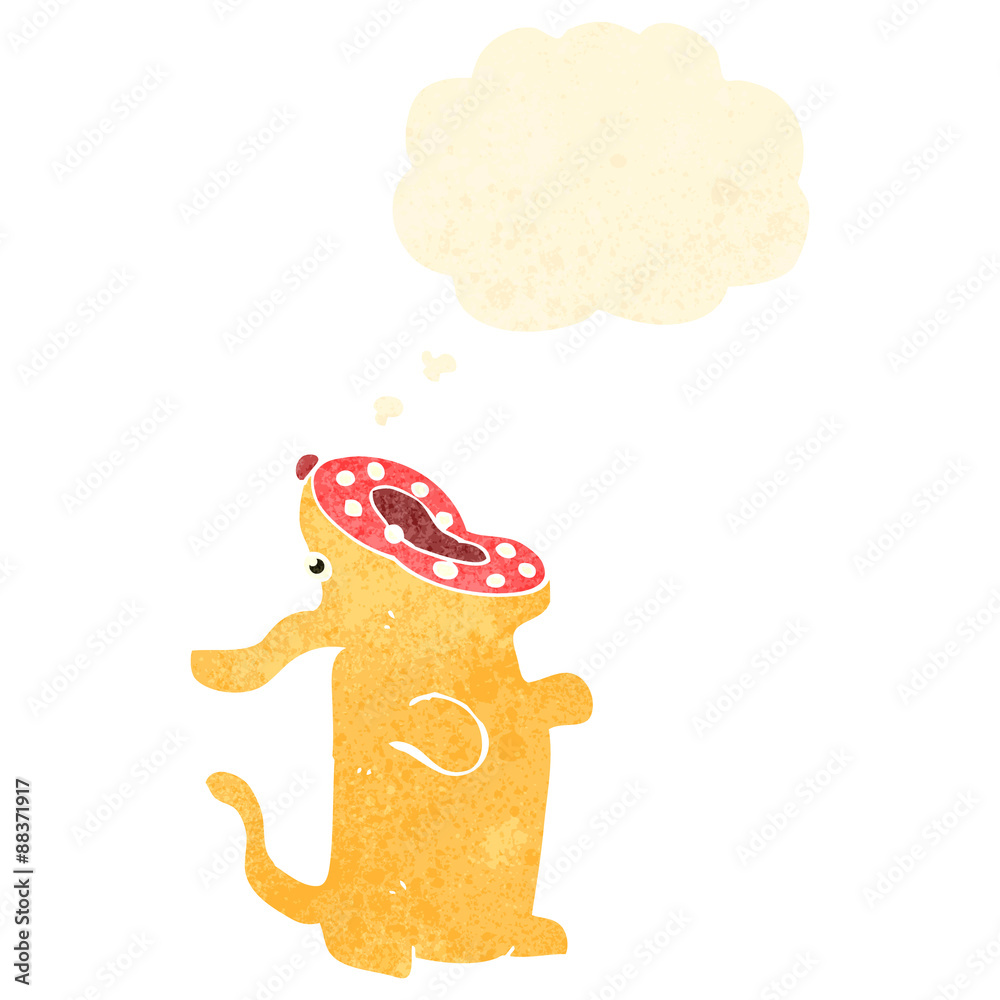 retro cartoon barking dog retro cartoon barking dog