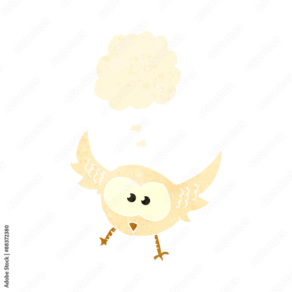 retro cartoon owl retro cartoon owl