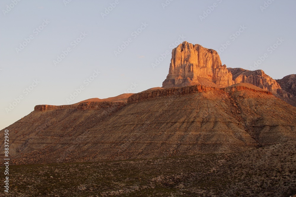 El Capitan in Guadalupe Mountains National Park in Texas