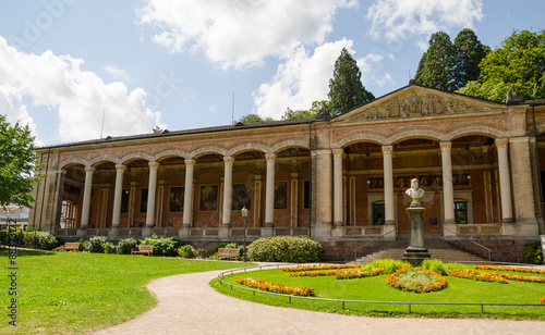 Fotografia Trinkhalle ,pump house in the Kurhaus