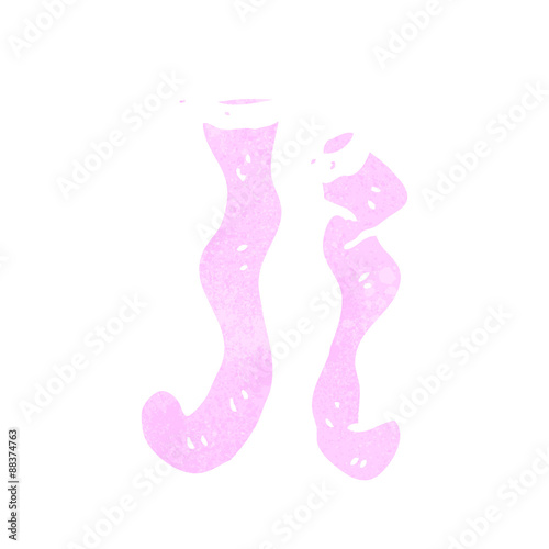retro cartoon socks