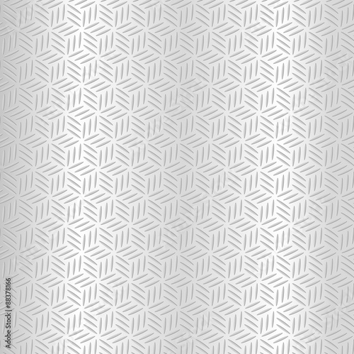 Abstract Silver metallic seamless diamond pattern background