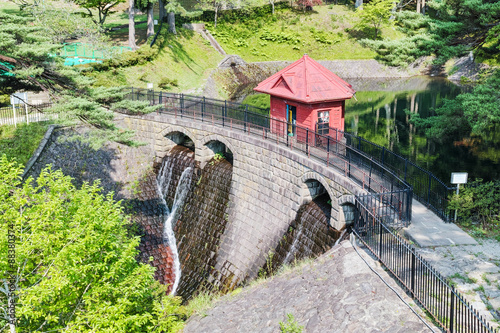 旧海軍大湊要港部水源地堰堤