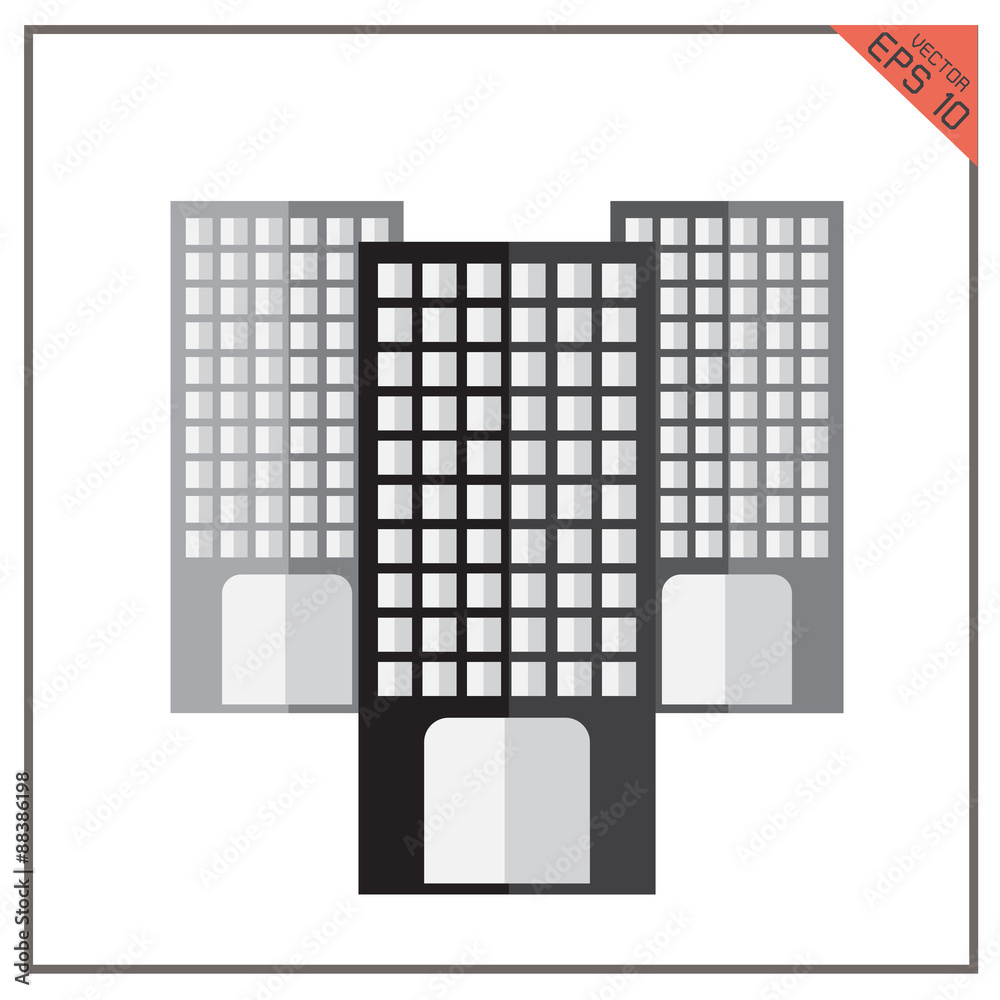vector building black of graphical urban cityscape vector building black of graphical urban cityscape