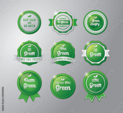 Green badge collection