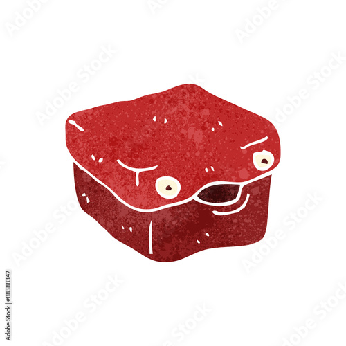 retro cartoon box