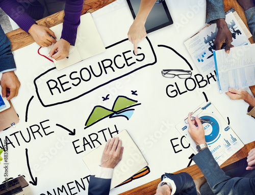 Foto Natural Resources Environment Economy Finance Concept