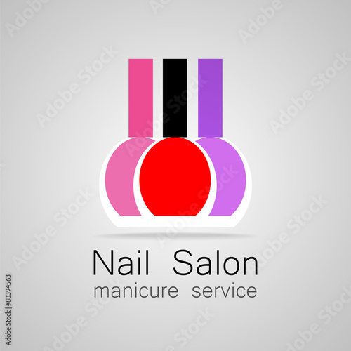 nail salon logo