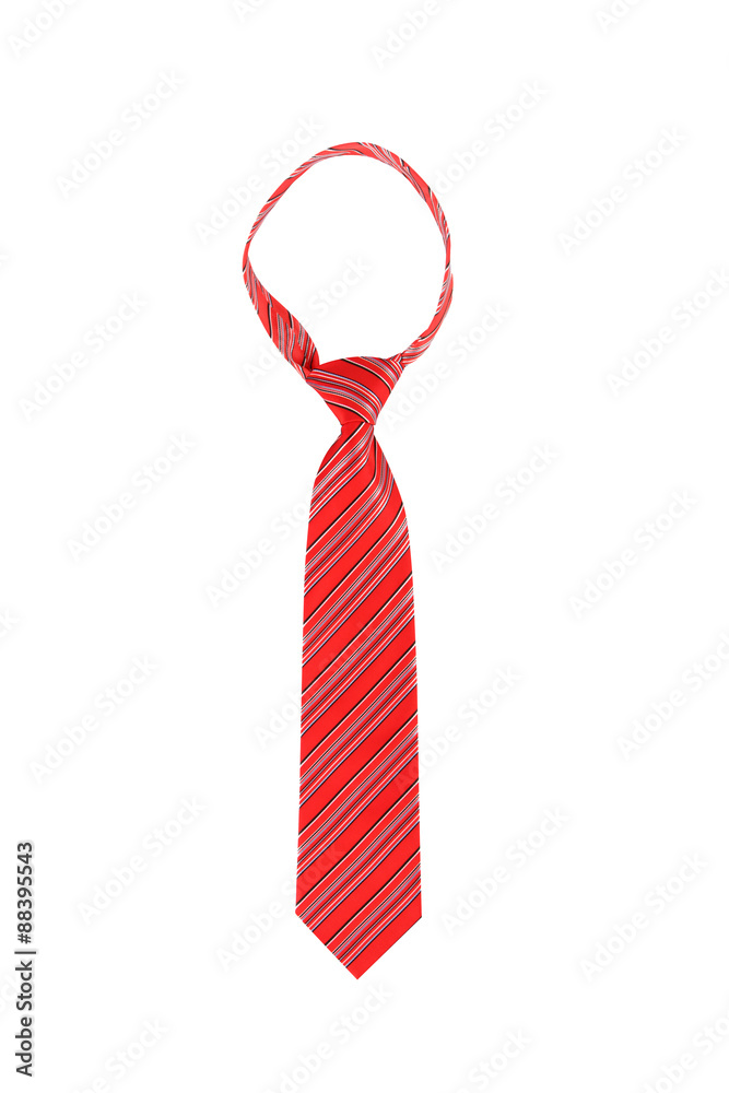 Tied up Red Necktie Tied up Red Necktie