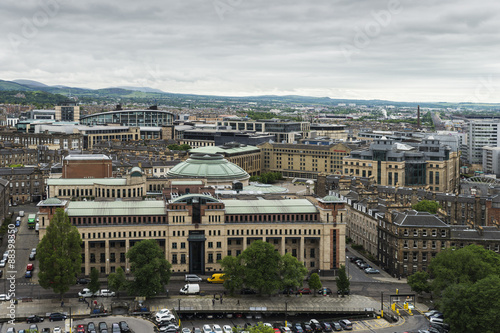 Edinburgh city view, Scotland © irantzuarb