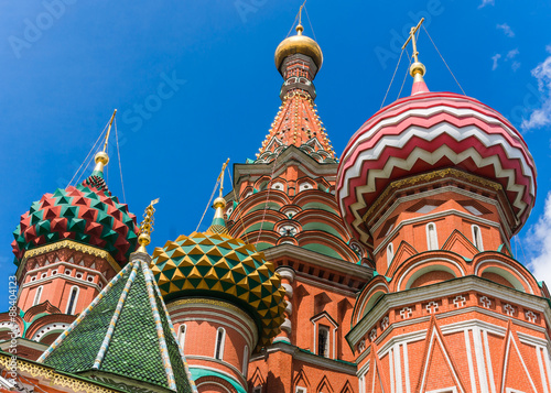 Fragment of the Saint Basil Cathedral 