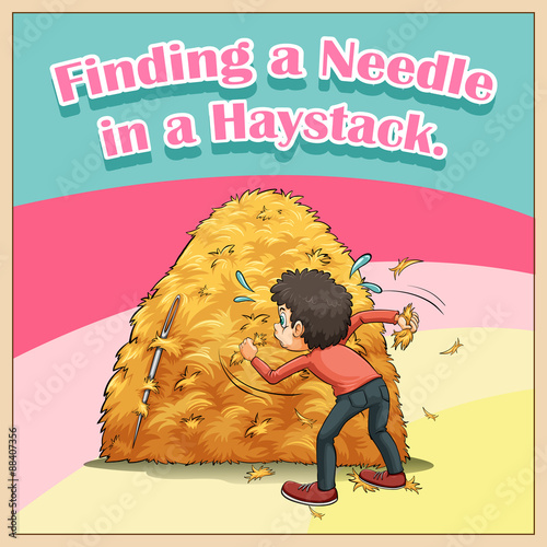 Finding a needle in a haystack