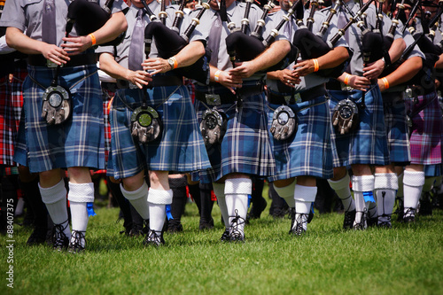 Carta da parati Scottish bagpipe