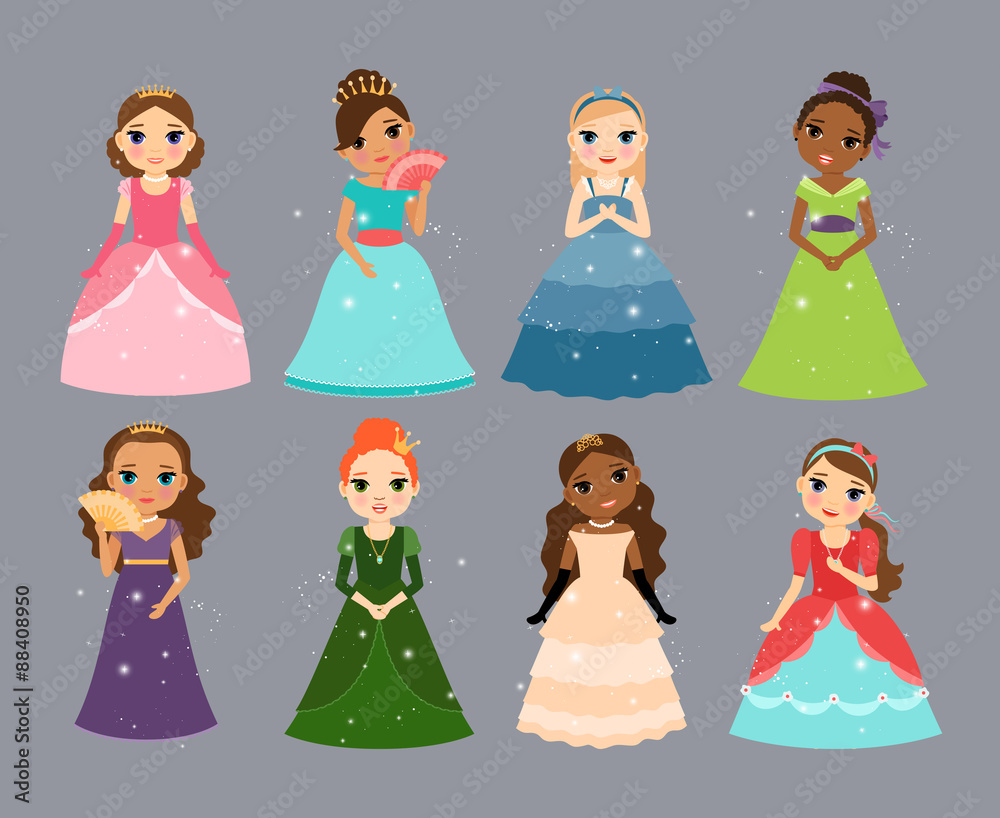 Beautiful princesses. Beautiful princesses.