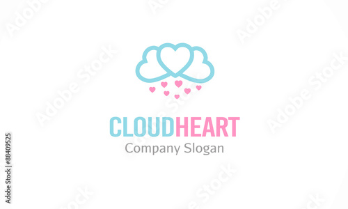 Logo Cloud Heart