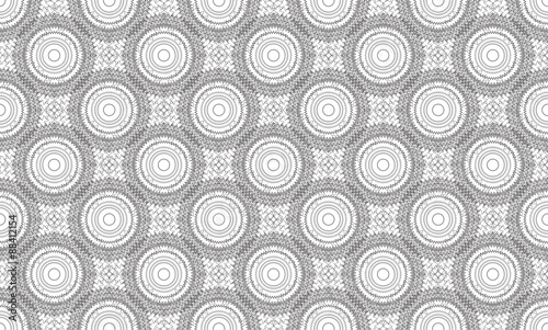 circle zigzag wheel shapes