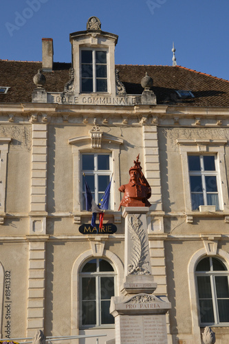 Bourgogne, the picturesque village of Rully in Saone et Loire photo