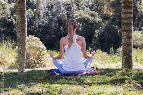 meditation and yoga photo