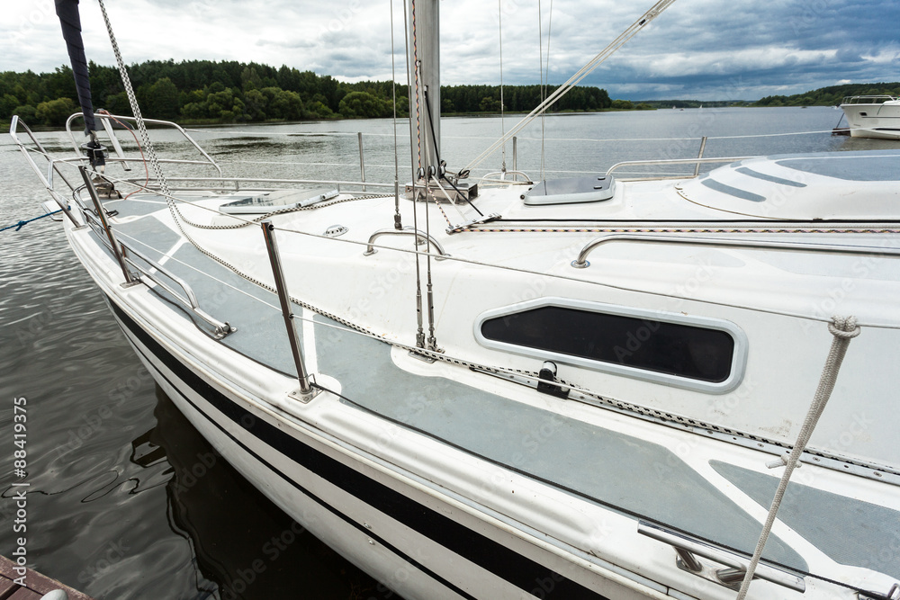 Fototapeta premium yacht hull