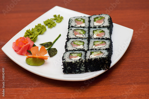 tobico sushi rolls
