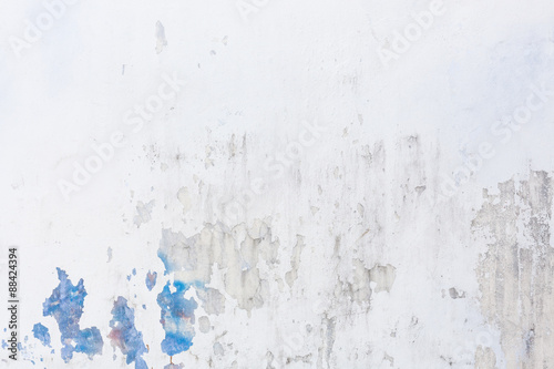 Obraz na płótnie Aged white stucco wall , background , texture w salonie