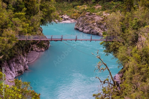 hokitika gorge in new zealand photo